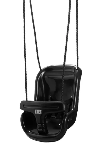 Gynge Med Høj Ryg - Sort